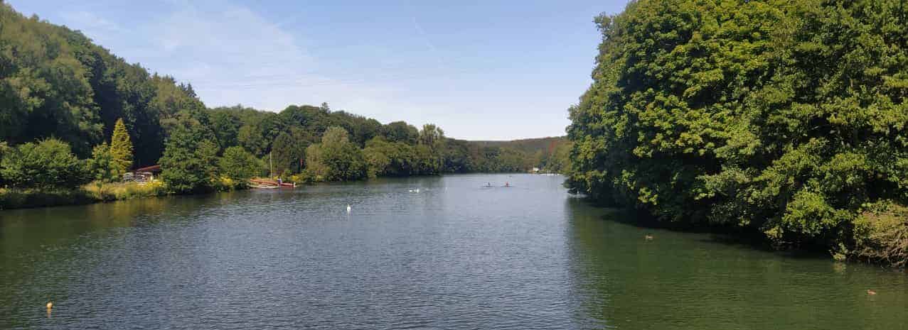 Landschaftsbild Fluss